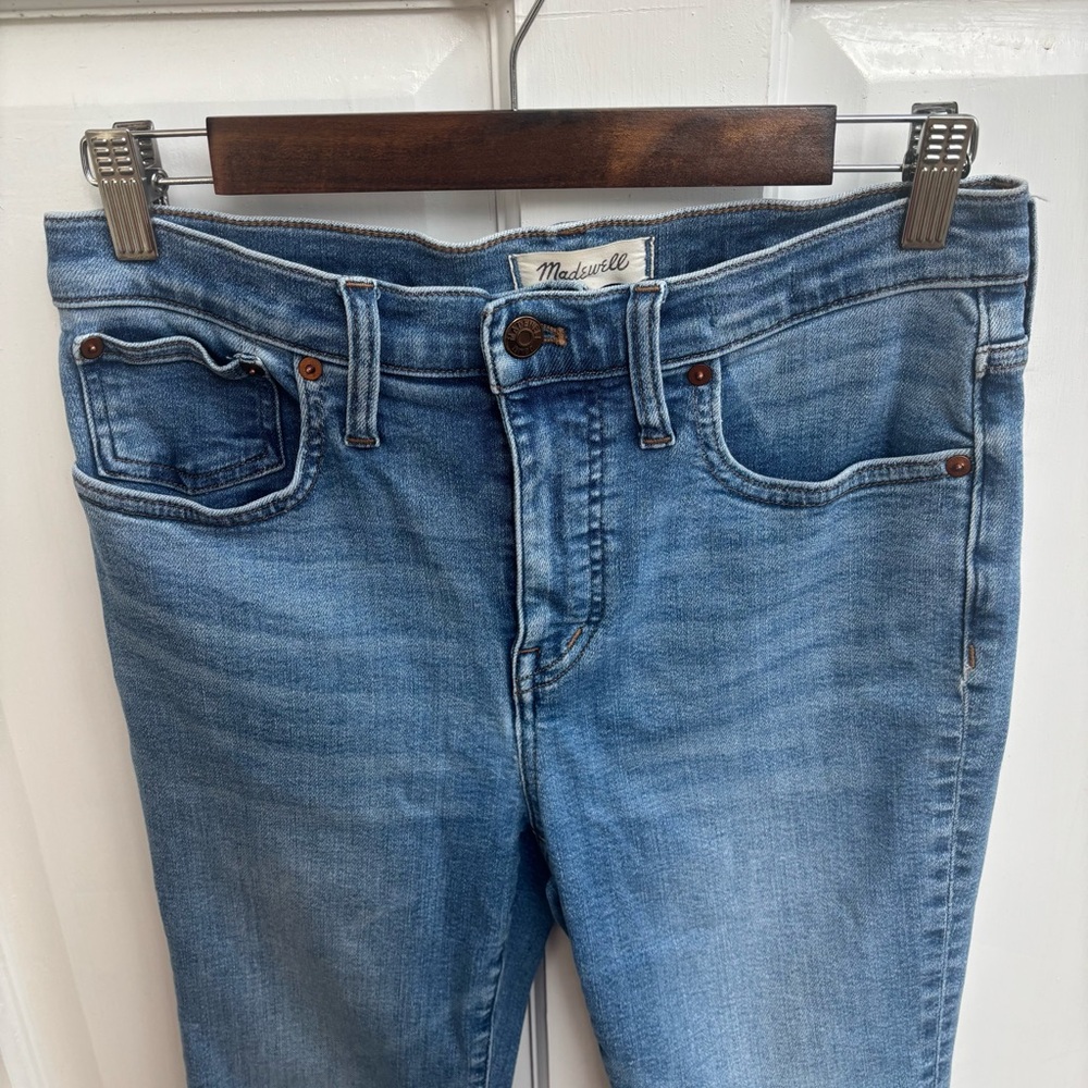 Madewell Demi Boot Blue Jeans - Picture 3 of 10